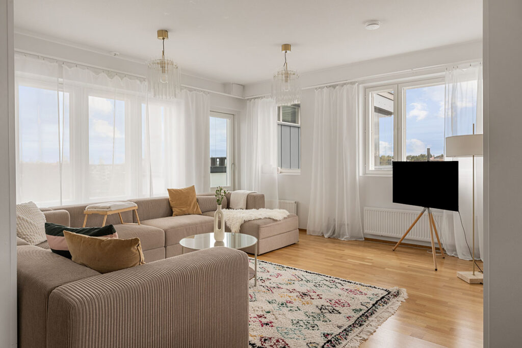 Modern short-term rental apartment in Rovaniemi
